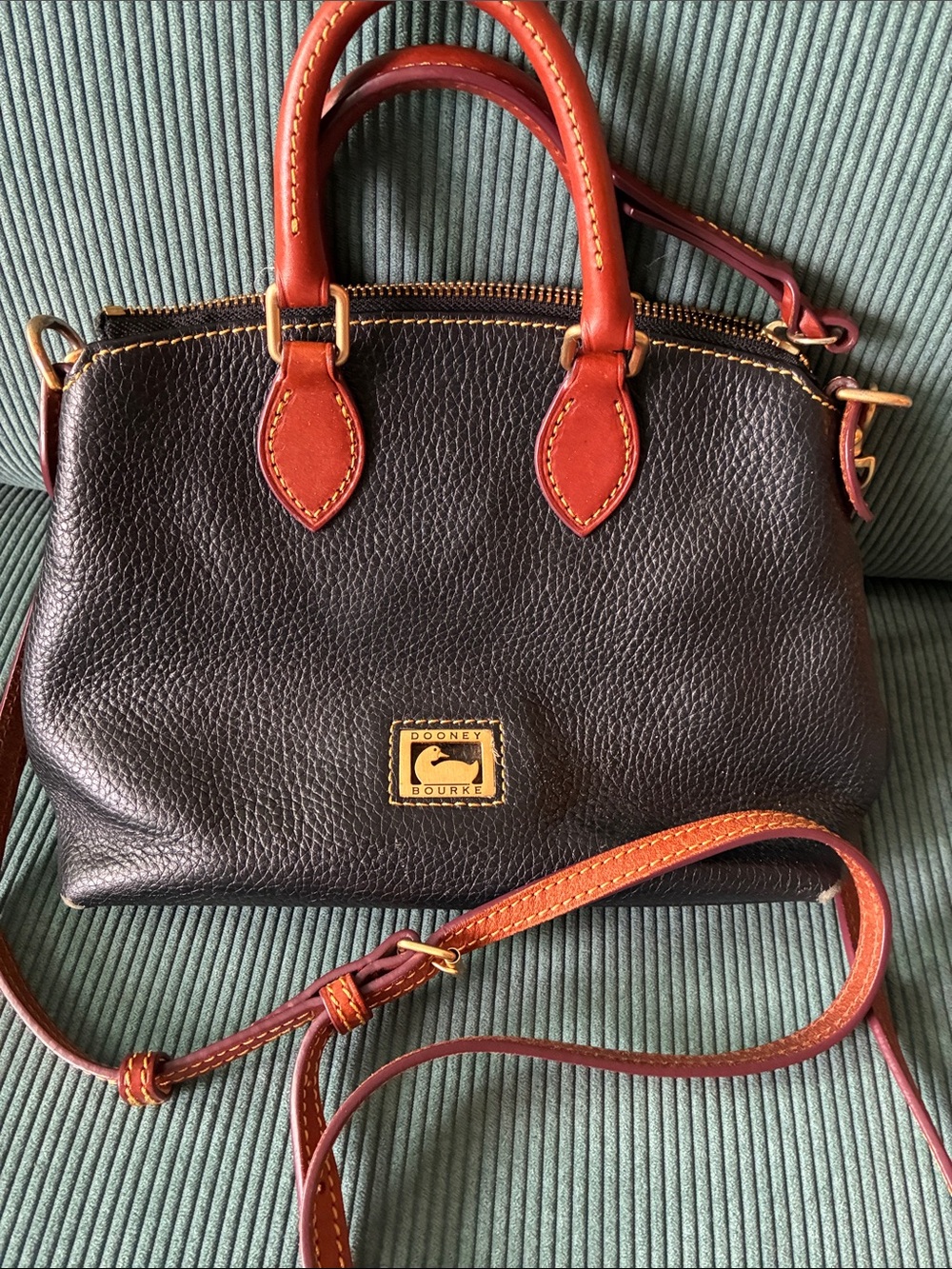 Dooney & Bourke black mini satchel